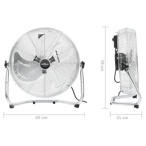 Ventilateur de sol 3 vitesses 60 cm 115,2 W