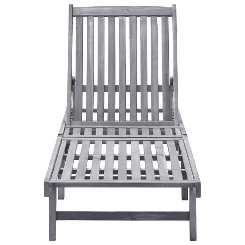 Chaise Longue Bois D'acacia Solide