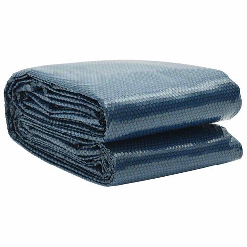 Film Solaire De Piscine Flottant Pe 549 Cm Noir Et Bleu