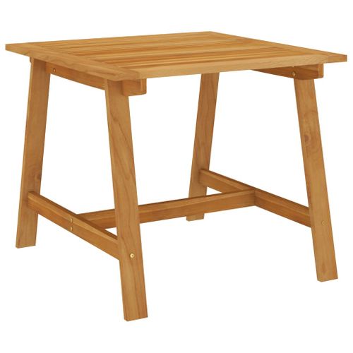 Table à Manger De Jardin 88x88x74 Cm Bois D'acacia Massif