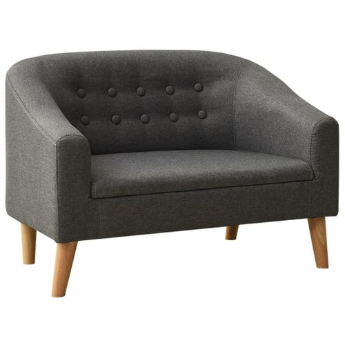 Canapé Pour Enfants Gris Tissu