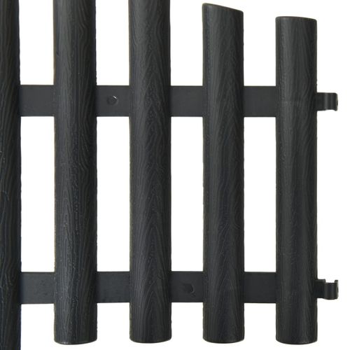 Bordures De Pelouse 17 Pièces Anthracite 10 M Pp