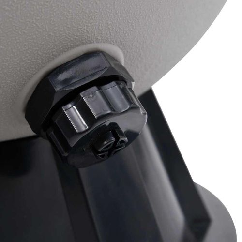 Filtre à Sable Pour Piscine Avec Vanne à 6 Voies Gris