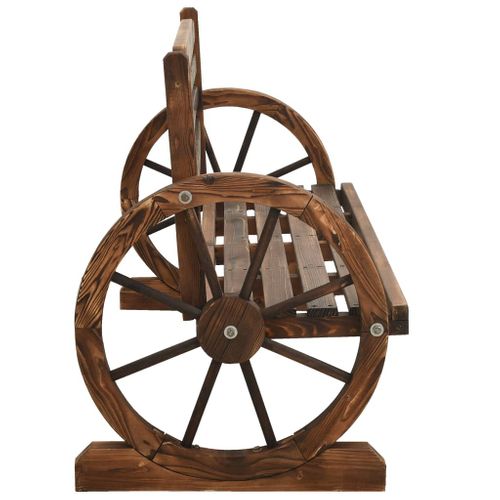 Banc De Jardin 112 Cm Bois De Sapin Massif