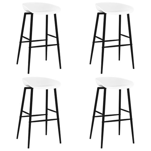 Ensemble De Bar 5 Pièces Noir Et Blanc