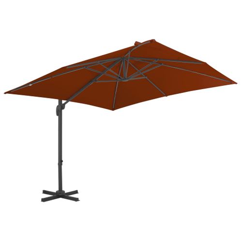 Parasol De Jardin En Porte-à-faux Avec Mât En Aluminium