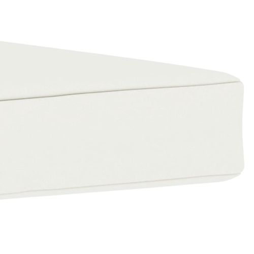 Coussin De Palette Crème 60x60x6 Cm Tissu Oxford