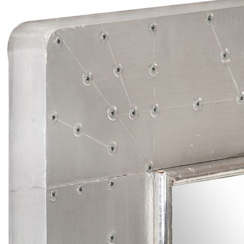 Miroir De Style Aviation 50x50 Cm Métal