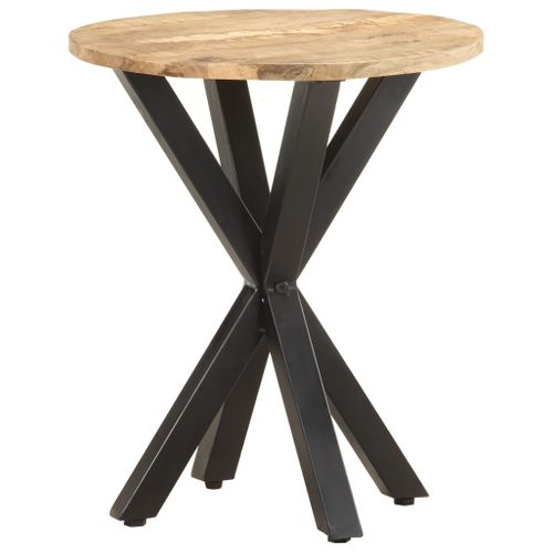 Table D'appoint 48x48x56 Cm Bois De Manguier Massif