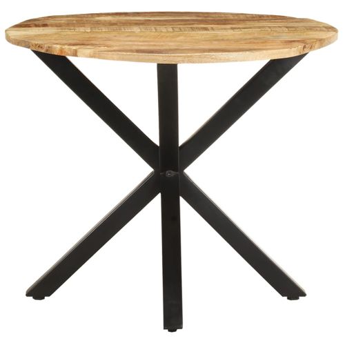 Table D'appoint 68x68x56 Cm Bois De Manguier Massif
