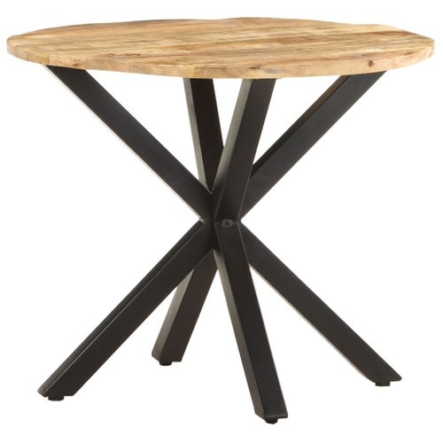 Table D'appoint 68x68x56 Cm Bois De Manguier Massif