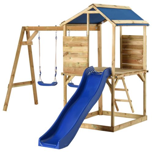 Aire De Jeux D'extérieur Bois De Pin Imprégné