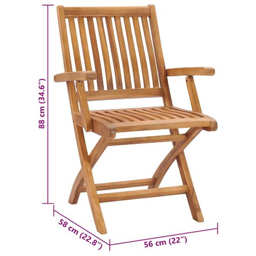 Chaises De Jardin 2 Pièces Avec Coussins Gris Bois De Teck Massif