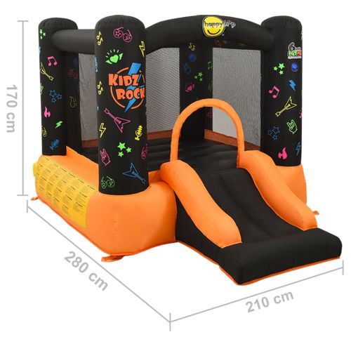 Château Gonflable Avec Toboggan 210x280x170 Cm Pvc