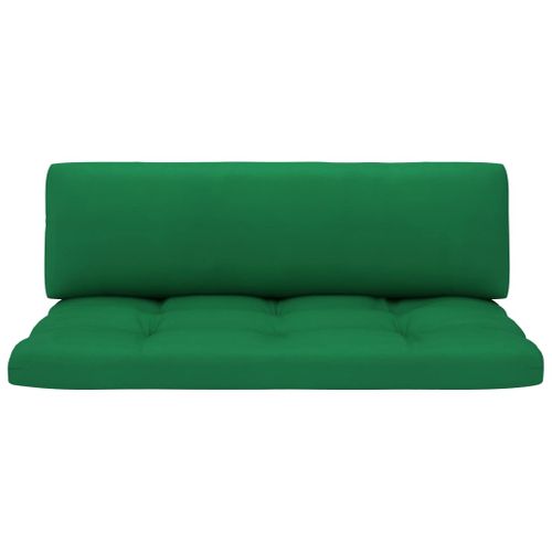 Canapé Central Palette De Jardin Marron Miel Bois Pin Imprégné