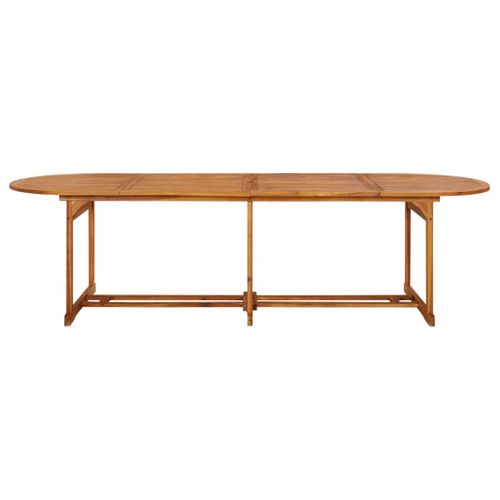 Table à Dîner De Jardin 280x90x75 Cm Bois D'acacia Massif