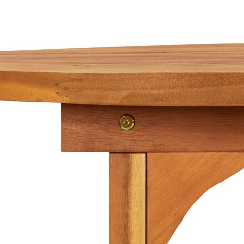 Table à Dîner De Jardin 280x90x75 Cm Bois D'acacia Massif