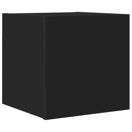 Meuble TV Mural Noir 30,5x30x30 Cm