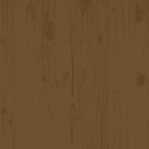 Canapé Central De Jardin Avec Coussins Crème Bois De Pin Massif