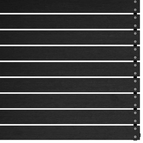 Salon De Jardin 2 Pièces Avec Coussins Noir Bois De Pin Massif