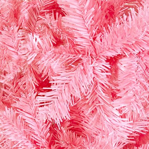 Arbre de Noël mince rose 180 cm