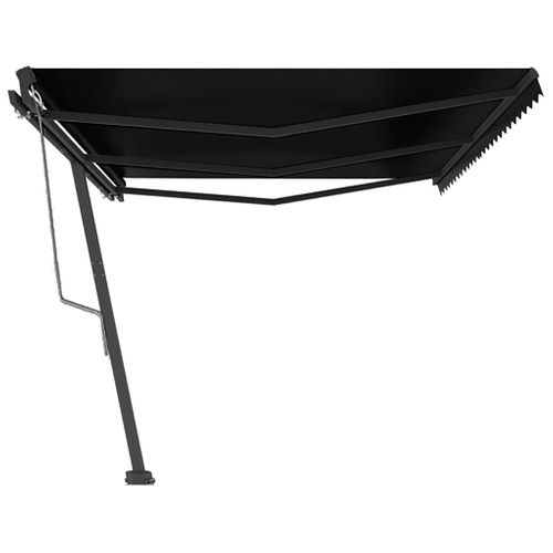Auvent Automatique Sur Pied 600x300 Cm Anthracite