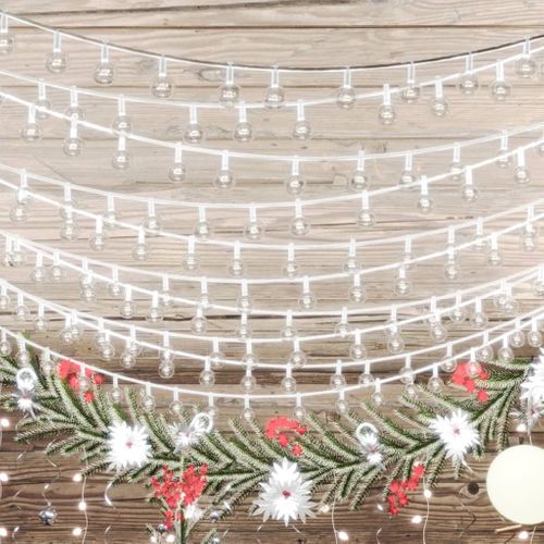 Guirlande Lumineuse Globe 20 M 200 LED Blanc Froid 8 Fonctions