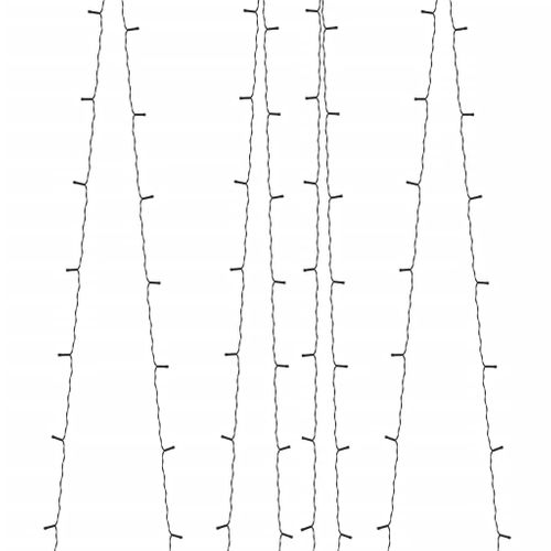 Lampes Solaires 2 PCs 2x200 LED Bleu Intérieur Extérieur