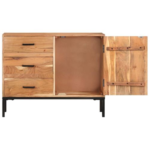 Buffet 88x30x73 Cm Bois D'acacia Massif