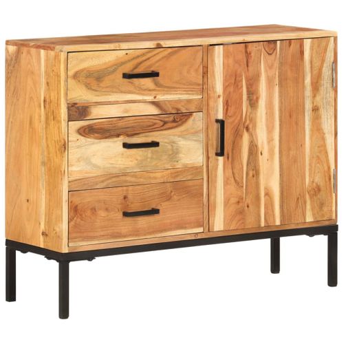 Buffet 88x30x73 Cm Bois D'acacia Massif