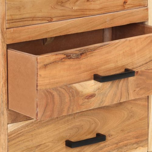 Buffet 88x30x73 Cm Bois D'acacia Massif