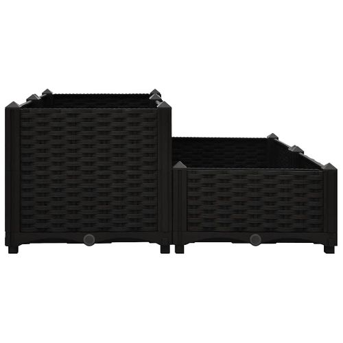 Jardinière 80x80x38 Cm Polypropylène