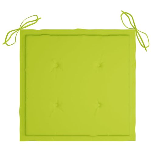 Chaises De Jardin Avec Coussins 6 PCs Bois D'acacia Massif