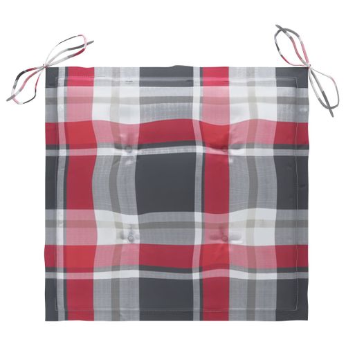 Chaises De Jardin Avec Coussins 6 PCs Bois D'acacia Massif