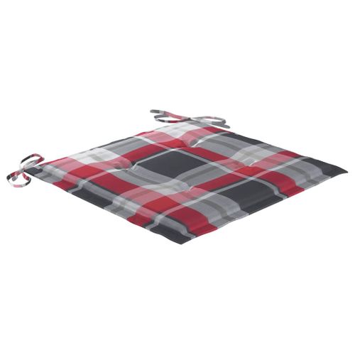 Chaises De Jardin Avec Coussins 6 PCs Bois D'acacia Massif