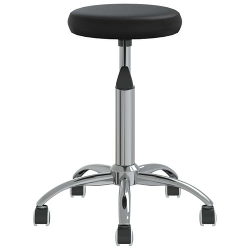 Chaise Pivotante De Bureau Noir Simili