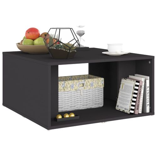 Tables Basses 4 Pièces Gris 33x33x33 Cm Bois Contreplaqué