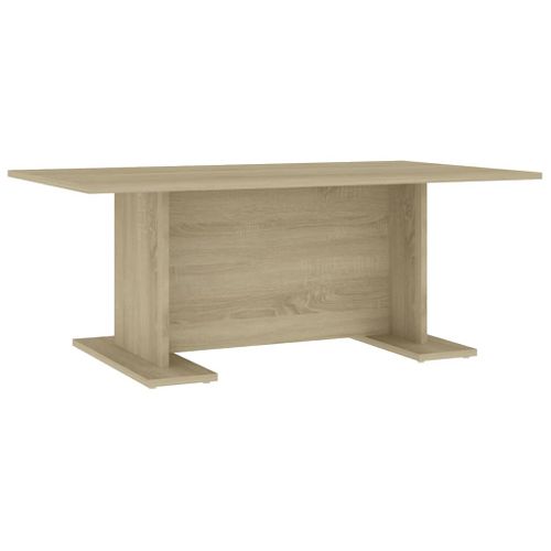 Table Basse Chêne Sonoma 103,5x60x40 Cm Bois Contreplaqué