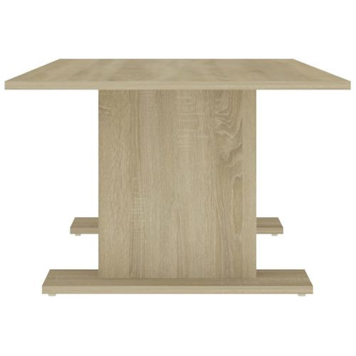 Table Basse Chêne Sonoma 103,5x60x40 Cm Bois Contreplaqué
