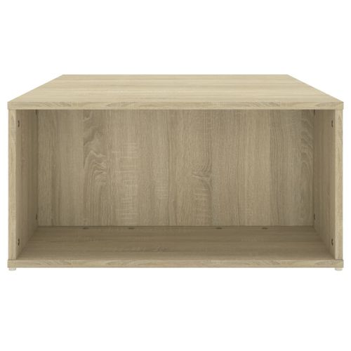 Table Basse Chêne Sonoma 90x67x33 Cm Bois Contreplaqué