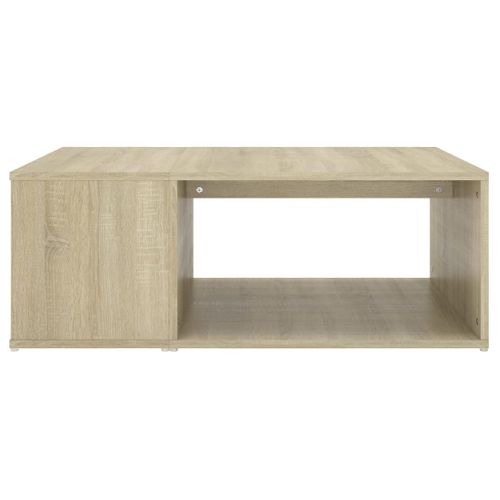 Table Basse Chêne Sonoma 90x67x33 Cm Bois Contreplaqué