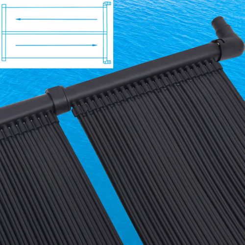 Panneaux Solaires De Chauffage De Piscine 2 Pièces 80x310 Cm
