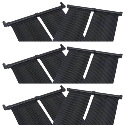 Panneaux Solaires De Chauffage De Piscine 6 Pièces 80x310 Cm