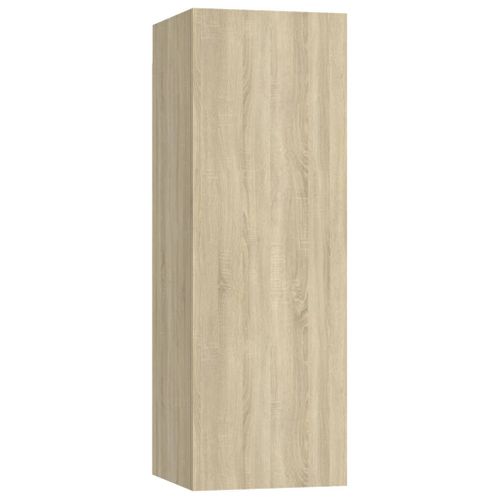 Ensemble De Meuble TV 4 Pièces Chêne Sonoma Aggloméré