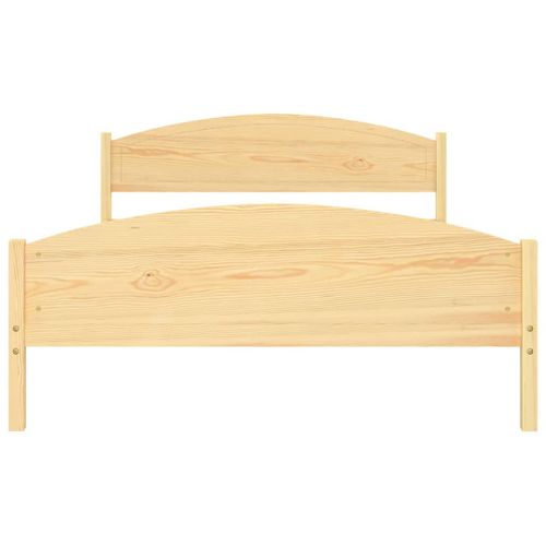 Cadre De Lit Sans Matelas Bois Massif De Pin 160x200 Cm
