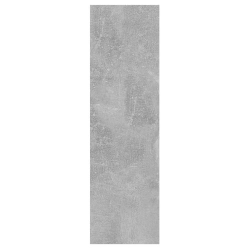 Étagère Murale Gris Béton 75x16x55 Cm Bois Contreplaqué