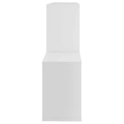 Étagère Murale Blanc 100x18x53 Cm Bois D’ingénierie