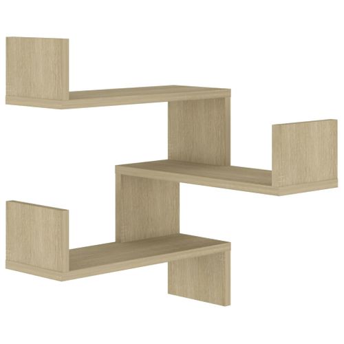 Panier à Linge Avec 2 Sections Bambou Marron 72 L Bois Contreplaqué