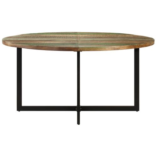 Table à Manger 150x75 Cm Bois Massif De Récupération