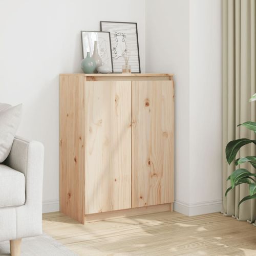 Buffet 60x36x84 Cm Bois De Pin Massif